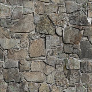 Photo High Resolution Seamless Wall Stones Texture 0005